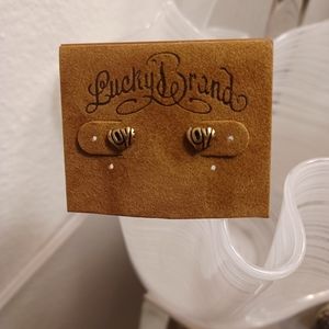 Lucky Brand Heart-shaped Shaped Love Earrings